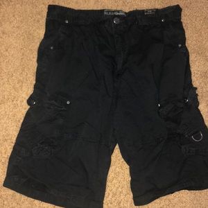 Broken Threads size 36 BLACK shorts.